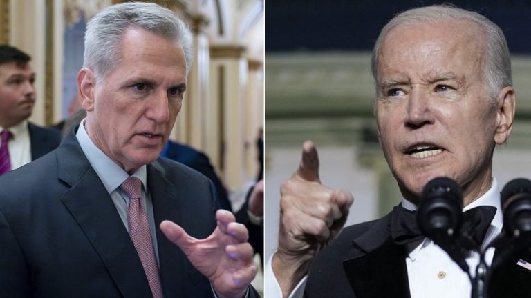 McCarthy says Biden dragging his feet on debt ceiling: ‘They want a default more than they want a deal’