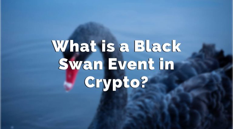 What is a Black Swan Event in Crypto – Get The Information