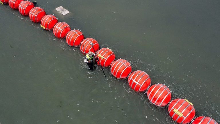 Court lets Texas keep floating border buoys in Rio Grande — for now