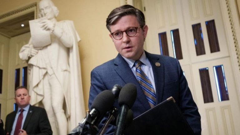 Speaker Johnson hails ‘Judeo-Christian tradition,’ outlines ‘optimistic vision’ in first international speech