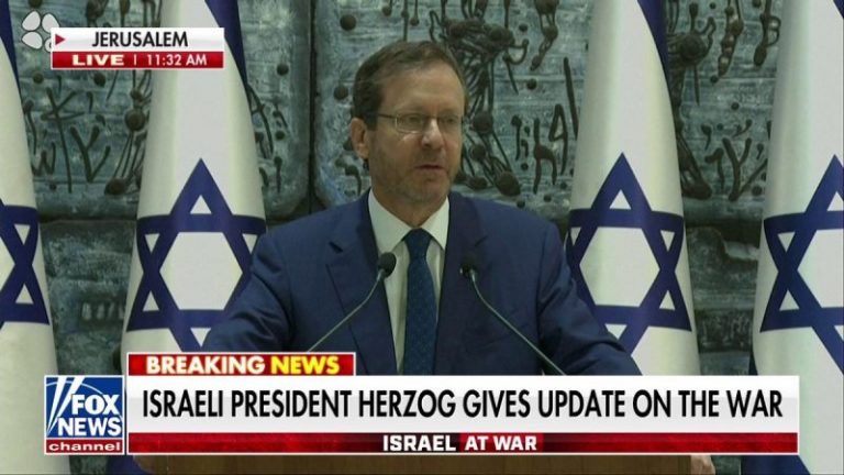 Israeli president defends airstrikes in Gaza, killing Hamas operatives: ‘We are fighting terror’