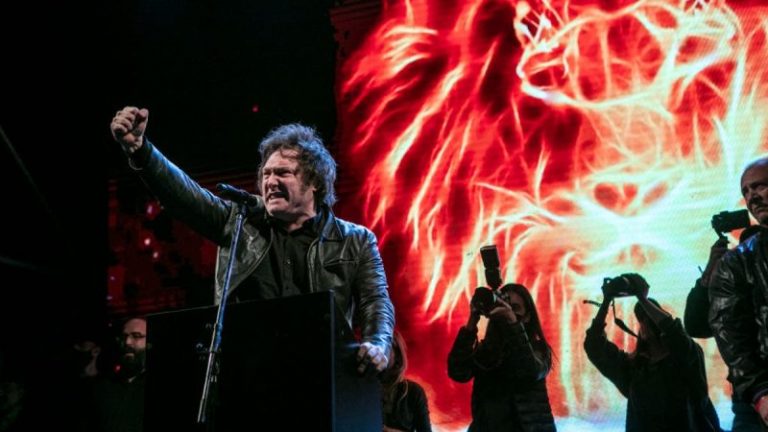 Argentina election showdown as libertarian outsider looks to take down establishment candidate