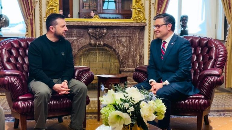 Johnson digs heels in on border security after meeting with Zelenskyy about Ukraine aid