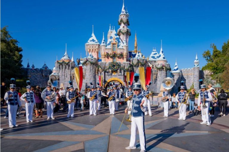 Disneyland characters and parades cast members launch unionization effort