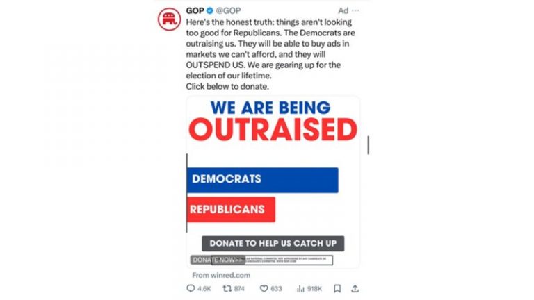 Dems mock RNC for ‘desperate’ fundraising drive that includes stark admission on DNC’s money advantage