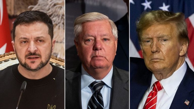 Sen Graham touts Trump plan for Ukraine loan in overseas meeting with Zelenskyy
