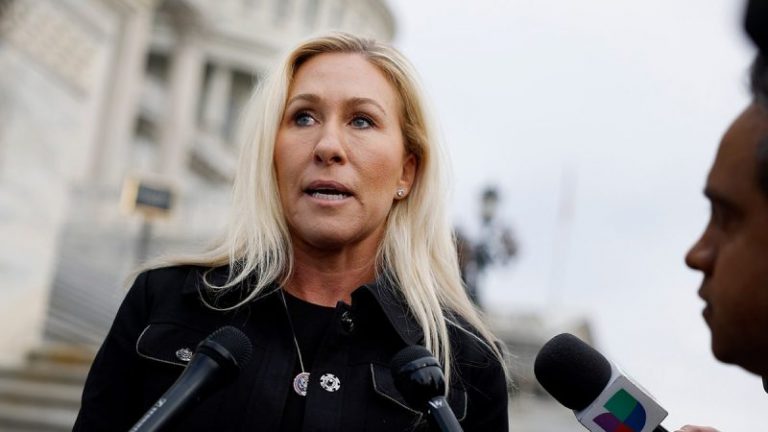 Marjorie Taylor Greene’s red line on Speaker Johnson