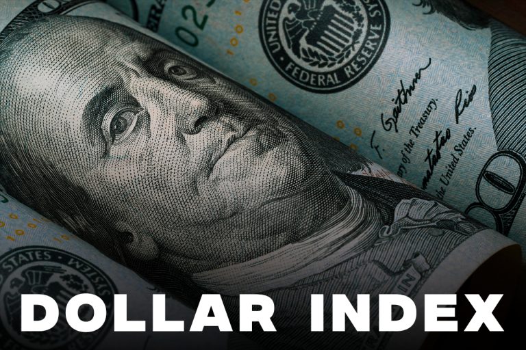 The dollar index remains positive at the end of the week