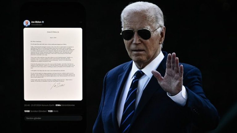 Biden says ‘The choice is up to you, the American people’ while saying he won’t seek re-election