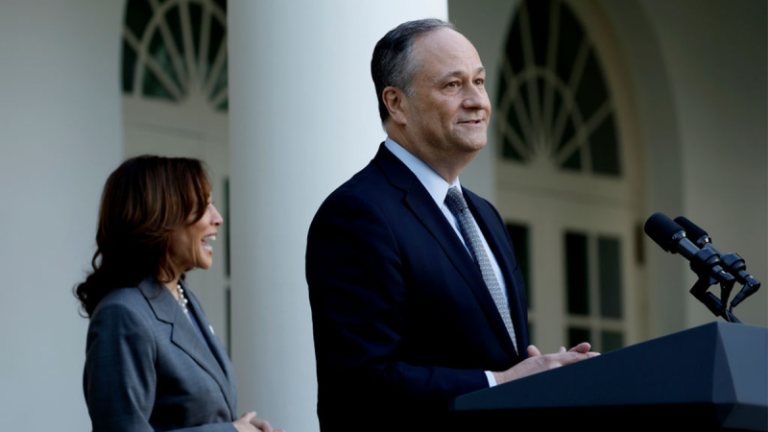 Kamala Harris’ husband Doug Emhoff responds to Trump’s attacks on her: ‘That’s all he’s got?’