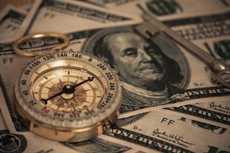 The dollar index is losing ground below support at 104.00