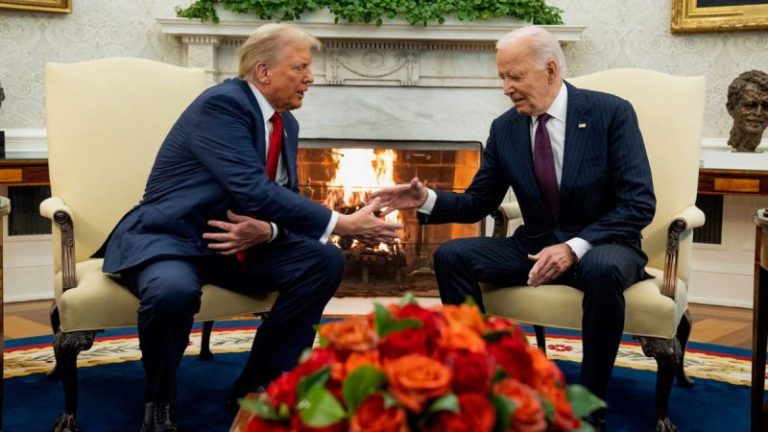 Trump thanks Biden for ‘smooth transition’ during White House meeting