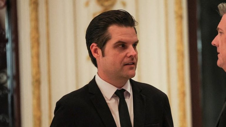 Gaetz withdraws as attorney general nominee