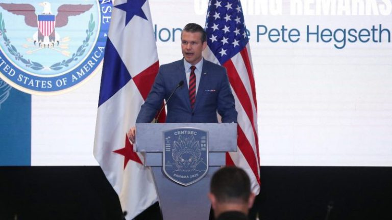Hegseth says Panama agreed to allow US warships to travel ‘first and free’ through canal