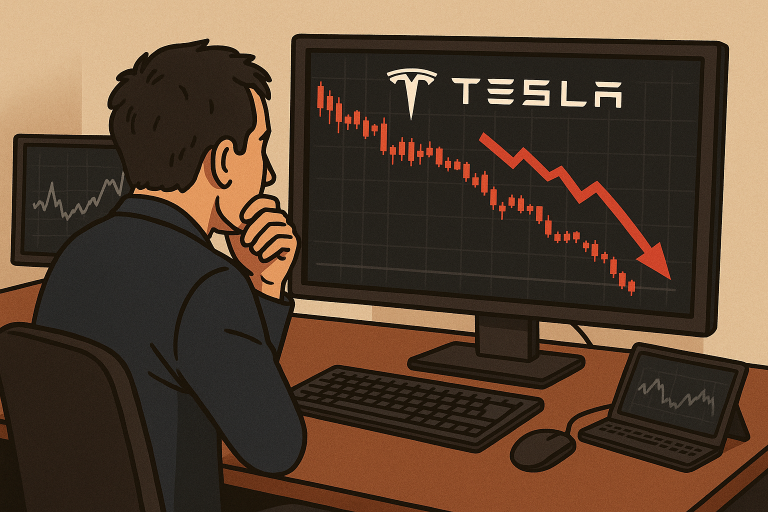 Tesla stock erases early gains: why investors turned sour on Q4 deliveries